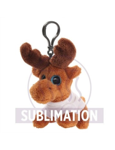 Renne en peluche, cintre | Enni