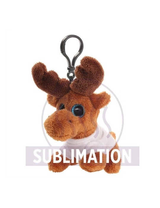 Renne en peluche, cintre | Enni