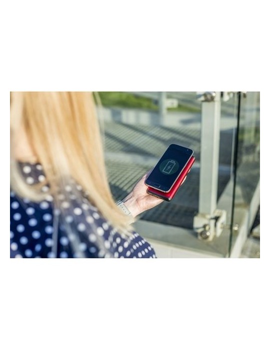 Power Bank sans fil Mauro Conti 10000 mAh avec ventouses, chargeur sans fil 10W | Stef