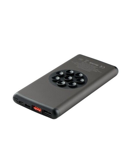 Power Bank sans fil Mauro Conti 10000 mAh avec ventouses, chargeur sans fil 10W | Stef