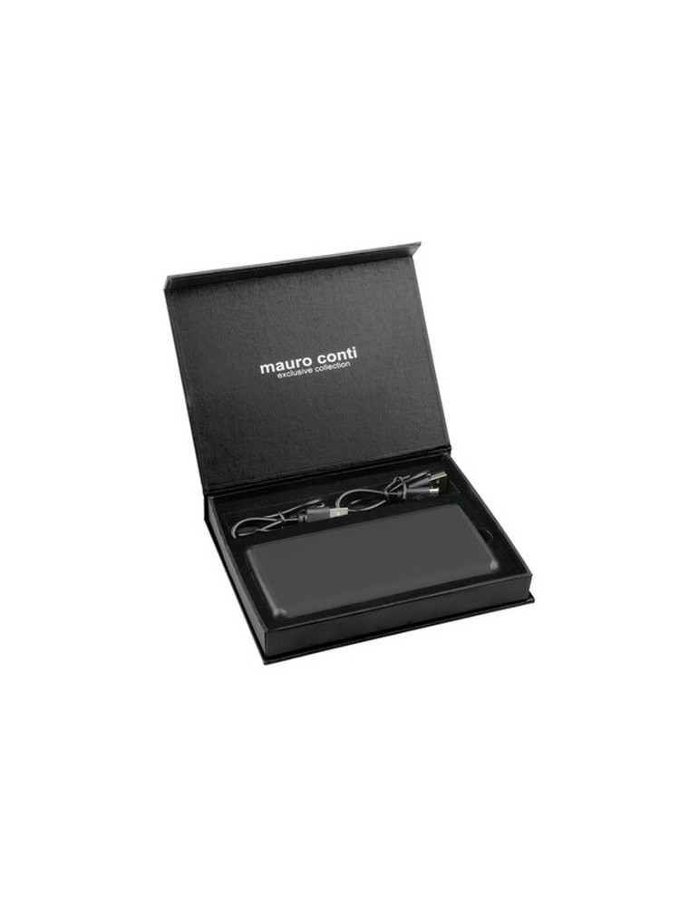 Power Bank sans fil Mauro Conti 10000 mAh avec ventouses, chargeur sans fil 10W | Stef