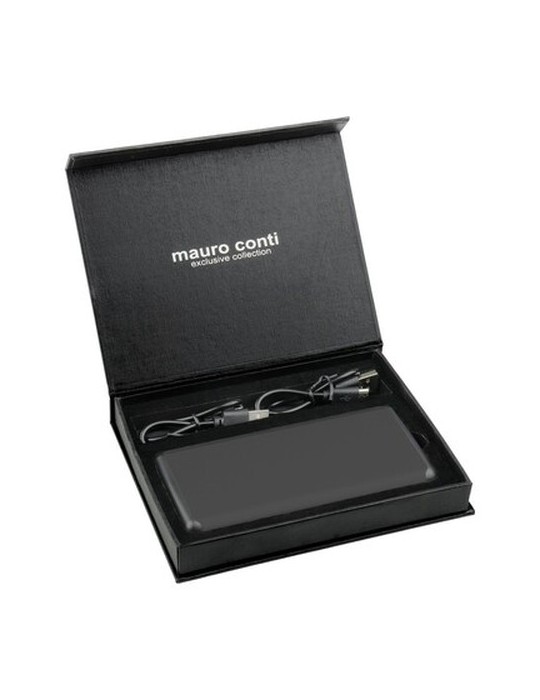 Power Bank sans fil Mauro Conti 10000 mAh avec ventouses, chargeur sans fil 10W | Stef