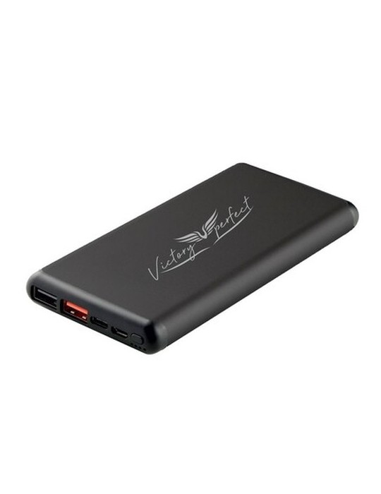 Power Bank sans fil Mauro Conti 10000 mAh avec ventouses, chargeur sans fil 10W | Stef