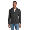 Hoodie Uni Personnalisé 260g - STONE Matières : coton Taille textile : XS Couleurs : anthracite chiné marquage laser ultra préci