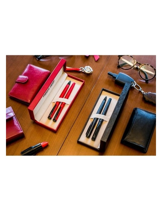 Set d'écriture Mauro Conti, stylo bille et roller | Sarah