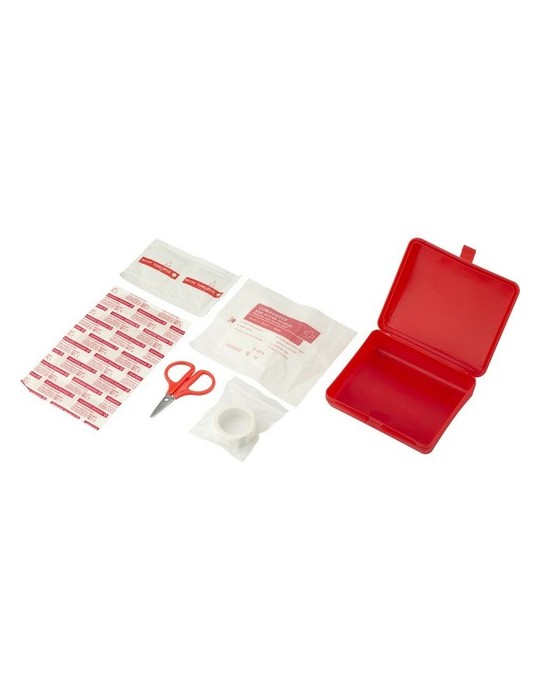 Trousse de premiers secours dans un étui en plastique, 10 pcs