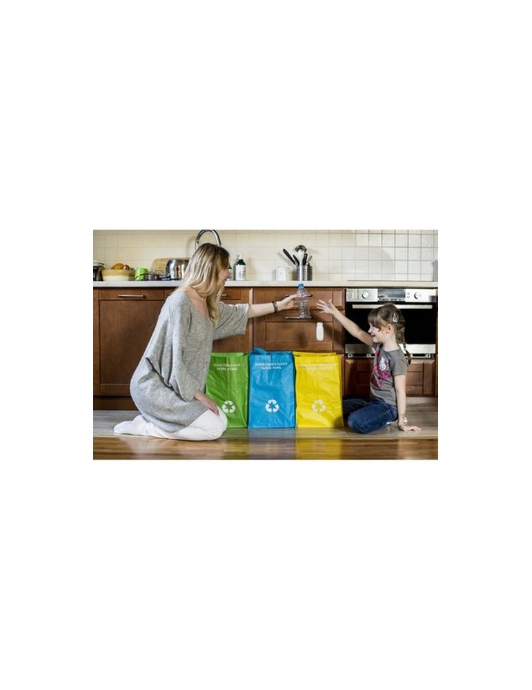 Poubelles a déchets recyclable | Justin