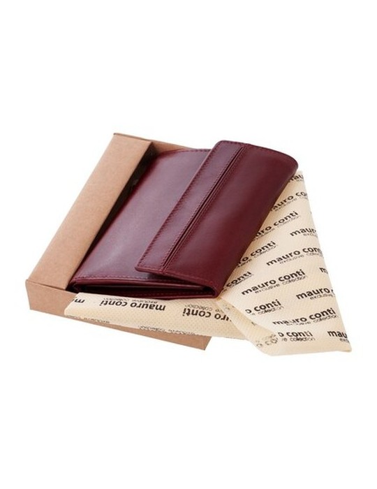 Portefeuille en cuir Mauro Conti | Virginia