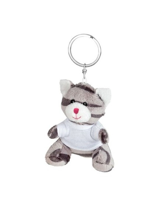 Chat en peluche, porte-clés | Ollie