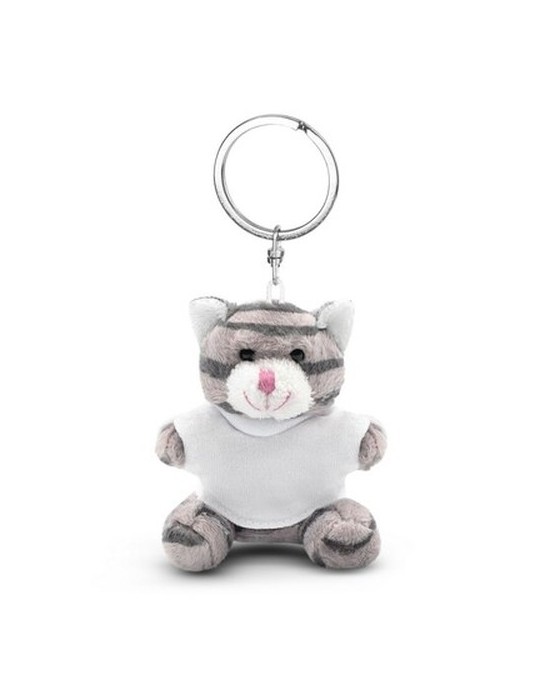 Chat en peluche, porte-clés | Ollie