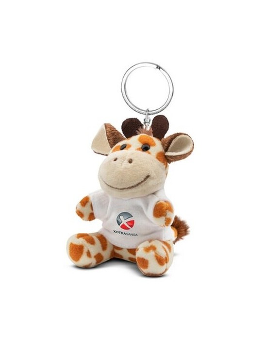 Girafe en peluche, porte-clés | Lizzy