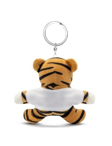 Tigre, porte-clés | Orson Matières : coton Couleurs : brun clair goodies publicitaire événementiel