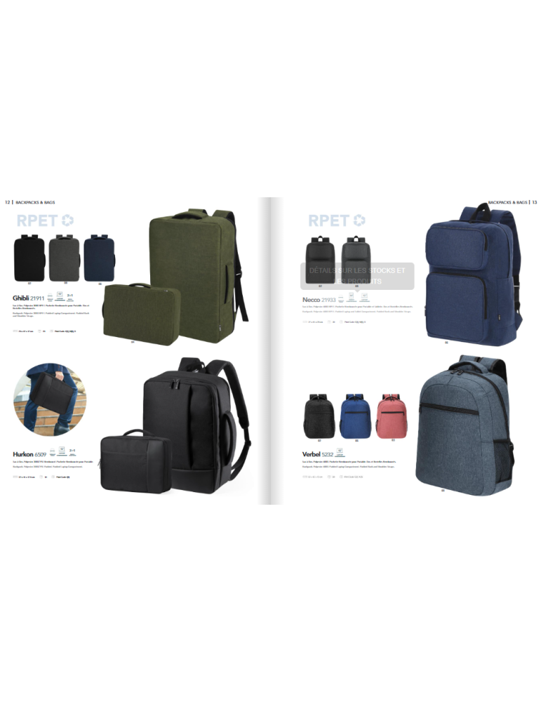 Sacs à dos personnalisables | Goodies pratiques et visibles