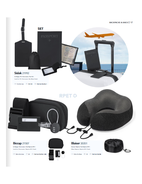 Valises et accessoires de voyage personnalisés | Goodies pratiques