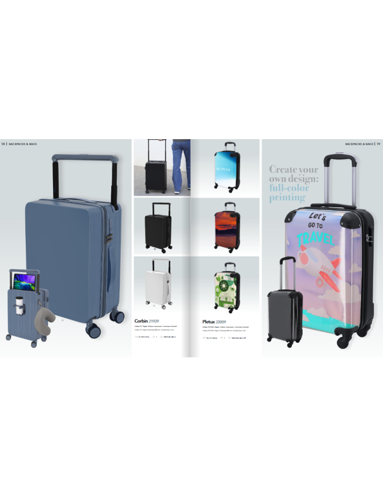 Valises et accessoires de voyage personnalisés | Goodies pratiques