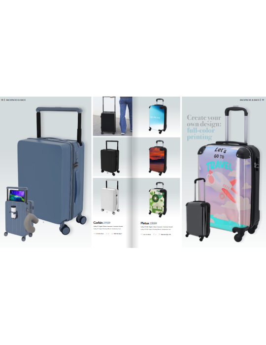 Valises et accessoires de voyage personnalisés | Goodies pratiques