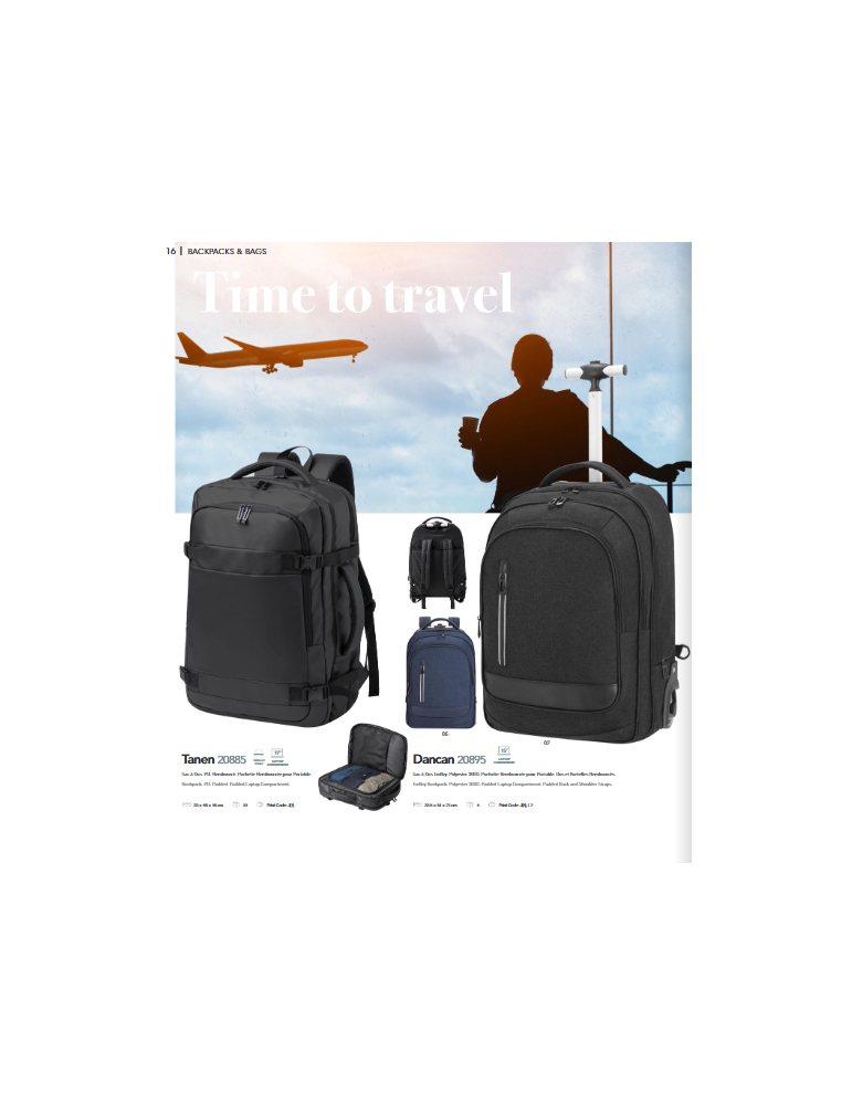 Valises et accessoires de voyage personnalisés | Goodies pratiques