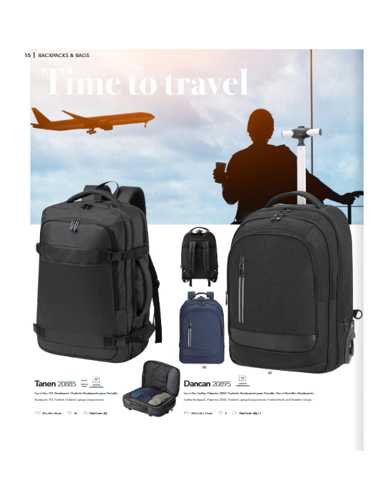 Valises et accessoires de voyage personnalisés | Goodies pratiques