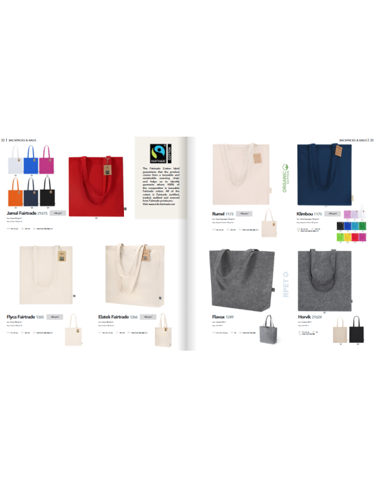 Nos sacs shopping et tote bag personnalisés