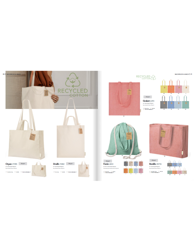 Sacs shopping & tote bags personnalisés | Goodies visibles et utiles