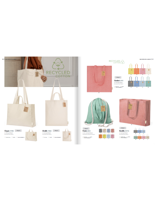 Sacs shopping & tote bags personnalisés | Goodies visibles et utiles