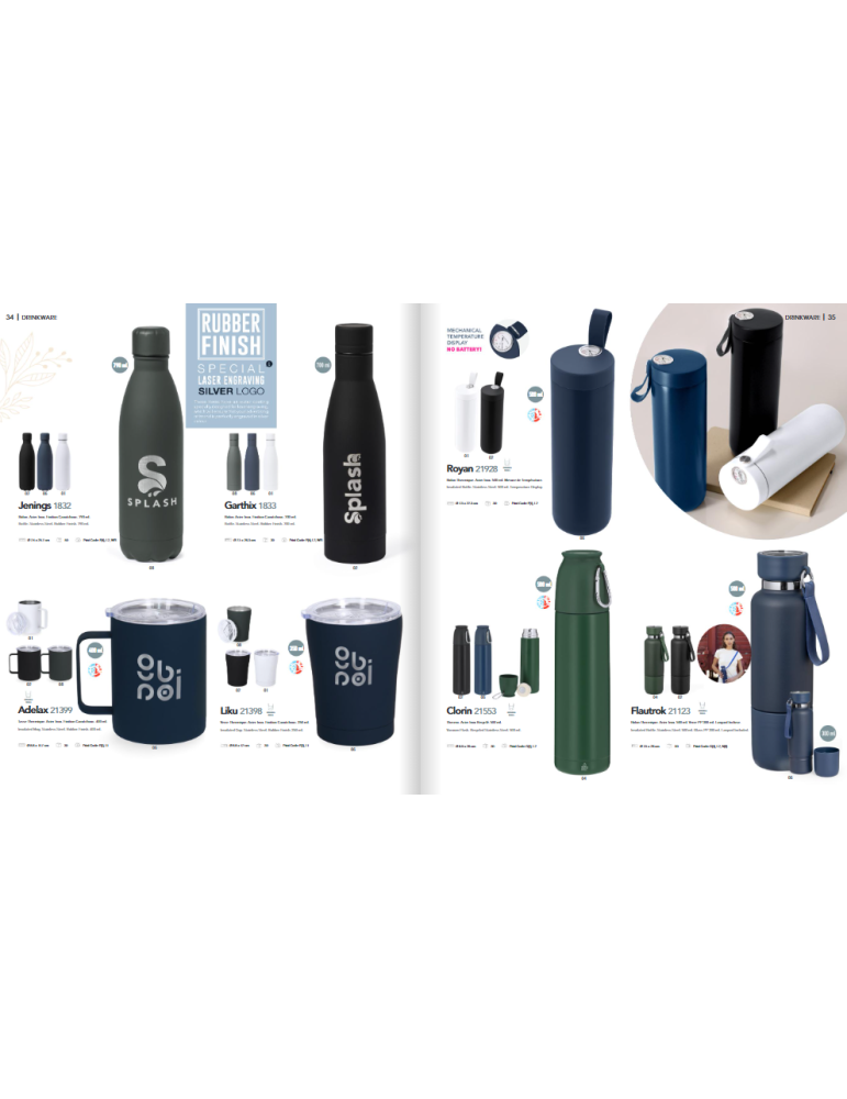 Gourdes et bouteilles publicitaires personnalisées – Idée cadeau de Noël utile et responsable