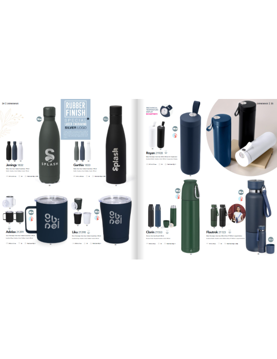 Gourdes et bouteilles publicitaires personnalisées – Idée cadeau de Noël utile et responsable