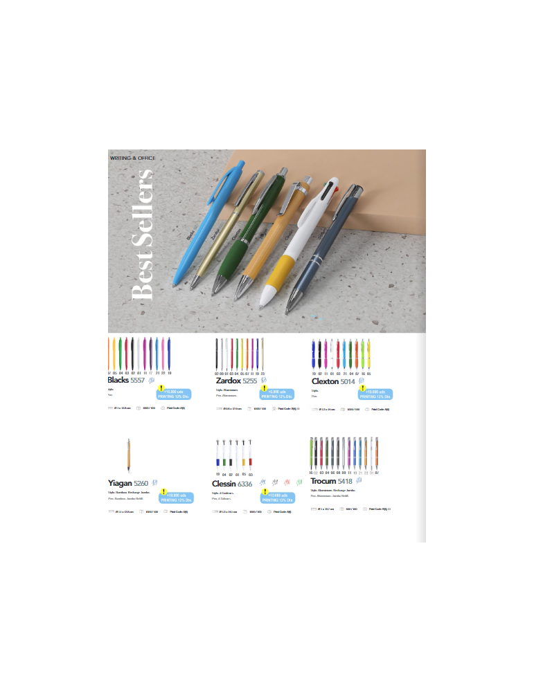 Stylos personnalisés – Goodies incontournables & visibilité durable