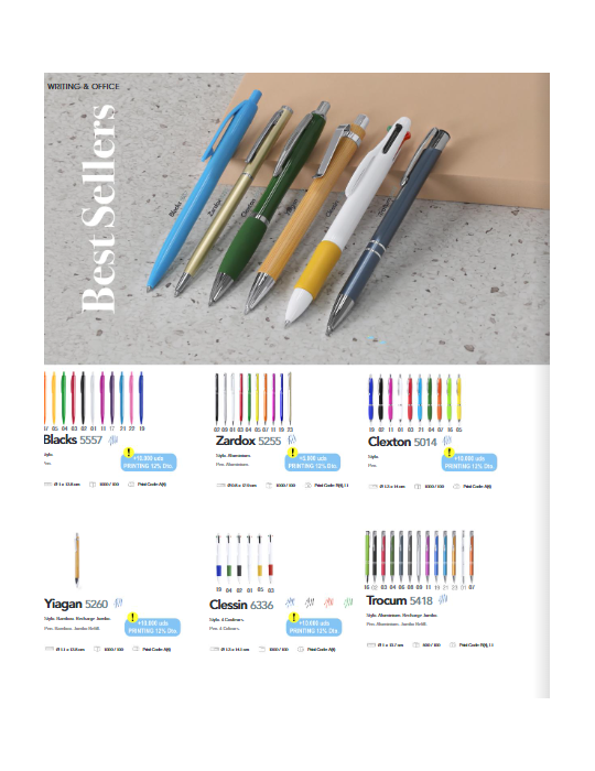 Stylos personnalisés – Goodies incontournables & visibilité durable