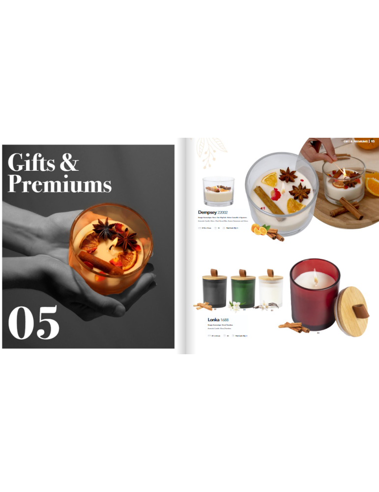 Bougies et parfums personnalisés – Goodies élégants et mémorables