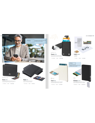 Porte-cartes personnalisés – Accessoires élégants & supports publicitaires modernes