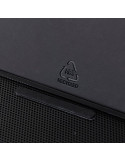 Power bank sans fil 3 en 1 en ABS recyclé Elias Matières : ABS recyclé Couleurs : noir personnalisation rapide en France