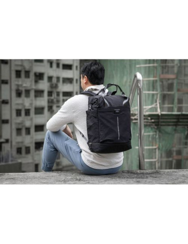 BrandCharger Hauler draagrugtas Couleurs : gris clair Matières : nylon recyclé goodies personnalisé en stock