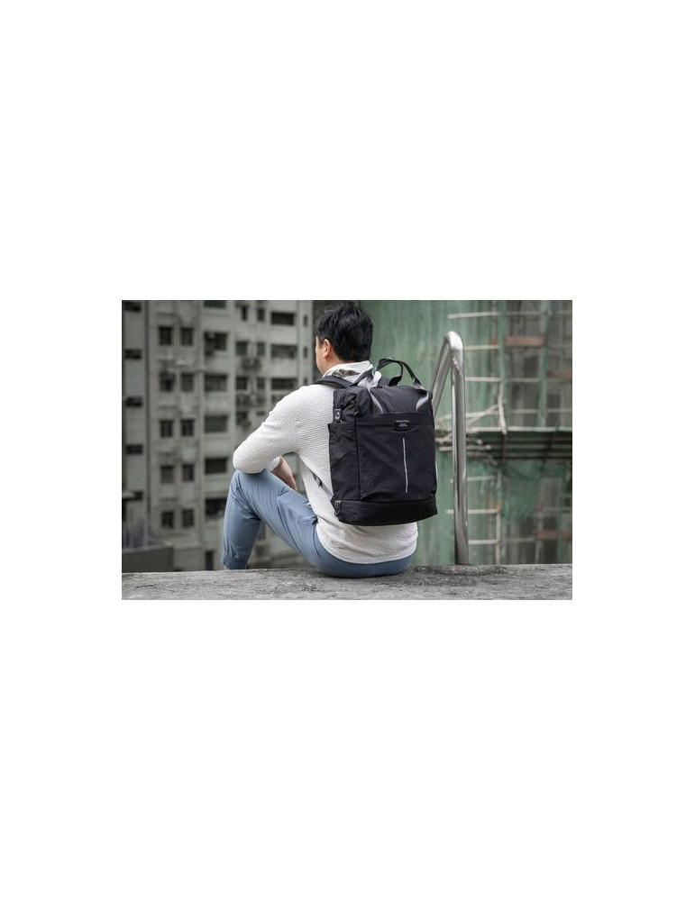 BrandCharger Hauler draagrugtas Couleurs : gris clair Matières : nylon recyclé goodies personnalisé en stock