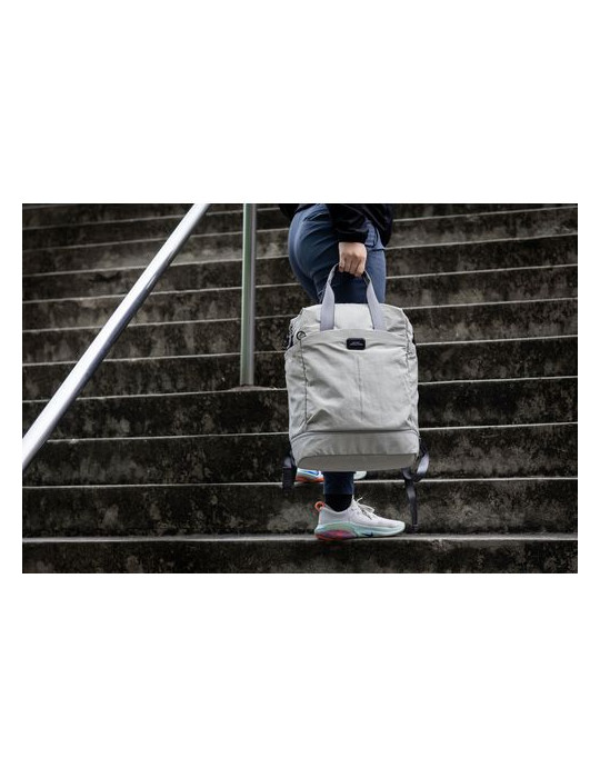 BrandCharger Hauler draagrugtas Couleurs : gris clair Matières : nylon recyclé objet promo petit budget