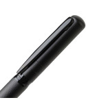 Parure de stylos en métal et laiton écologique Adel Matières : métal Couleurs : noir cadeau collaborateur premium