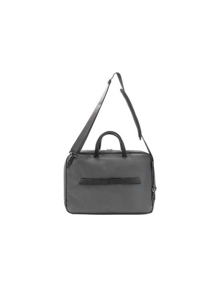 Sacoche BrandCharger Zenith Couleurs : noir Matières : polyester recyclé goodies publicitaire événementiel