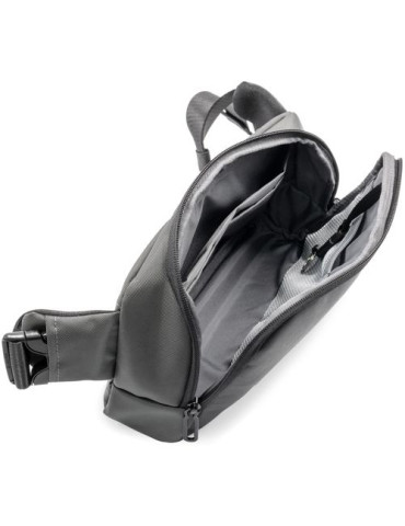 Sac bandoulière BrandCharger Edge Matières : polyester Couleurs : noir cadeau entreprise pas cher