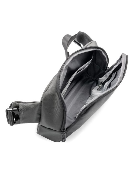 Sac bandoulière BrandCharger Edge Matières : polyester Couleurs : noir cadeau entreprise pas cher