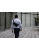 Sac bandoulière BrandCharger Edge Matières : polyester Couleurs : noir impression haute définition