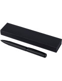 Stylo à bille twist en laiton écologique Hadi Matières : métal Couleurs : noir personnalisable avec votre logo