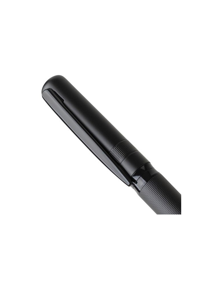 Stylo à bille twist en laiton écologique Hadi Matières : métal Couleurs : noir livraison express 24h 48h