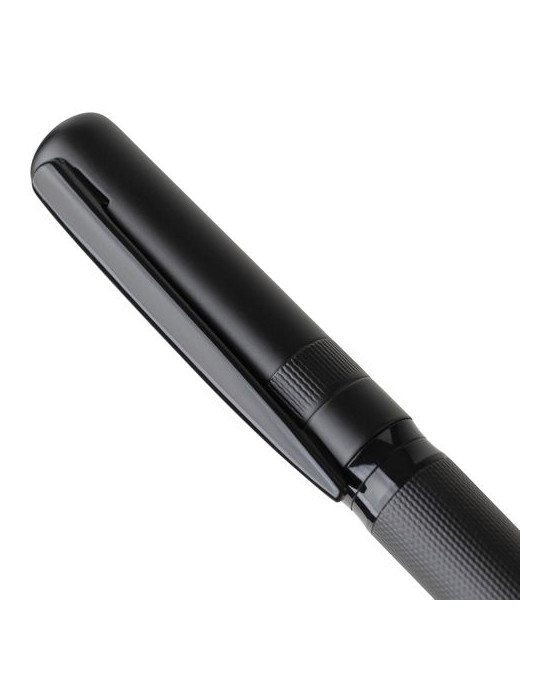 Stylo à bille twist en laiton écologique Hadi Matières : métal Couleurs : noir livraison express 24h 48h