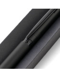 Stylo à bille twist en laiton écologique Hadi Matières : métal Couleurs : noir cadeau collaborateur premium