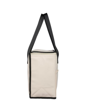 Sac isotherme en PU recyclé Adira Matières : polyester Couleurs : bleu marquage couleur éclatante