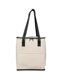 Sac isotherme en PU recyclé Adira Matières : polyester Couleurs : beige cadeau entreprise pas cher