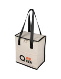 Sac isotherme en PU recyclé Adira Matières : polyester Couleurs : beige livraison express 24h 48h