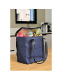 Sac isotherme en PU recyclé Adira Matières : polyester Couleurs : beige cadeau collaborateur premium