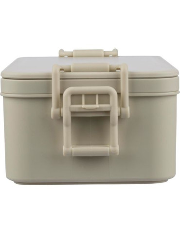 Lunch box double compartiments en PP Siena Matières : polypropylène (PP) Couleurs : noir objet promotionnel éco-responsable