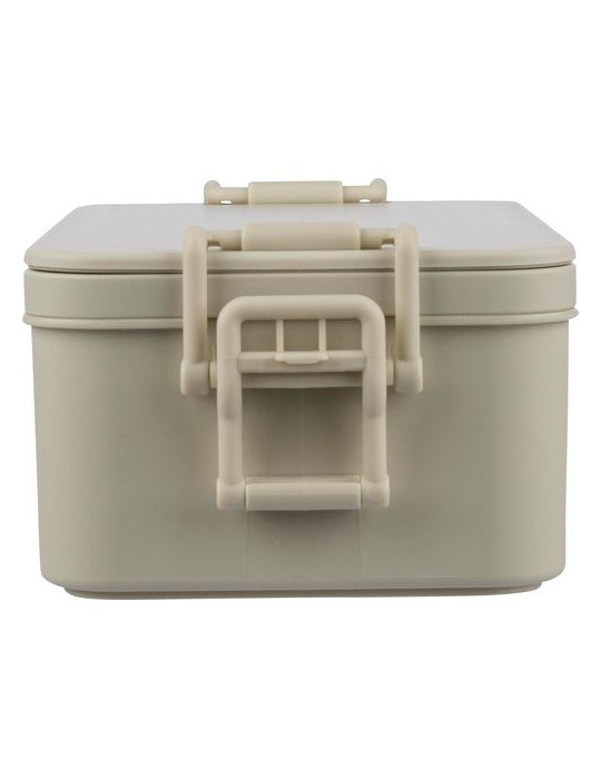 Lunch box double compartiments en PP Siena Matières : polypropylène (PP) Couleurs : noir objet promotionnel éco-responsable